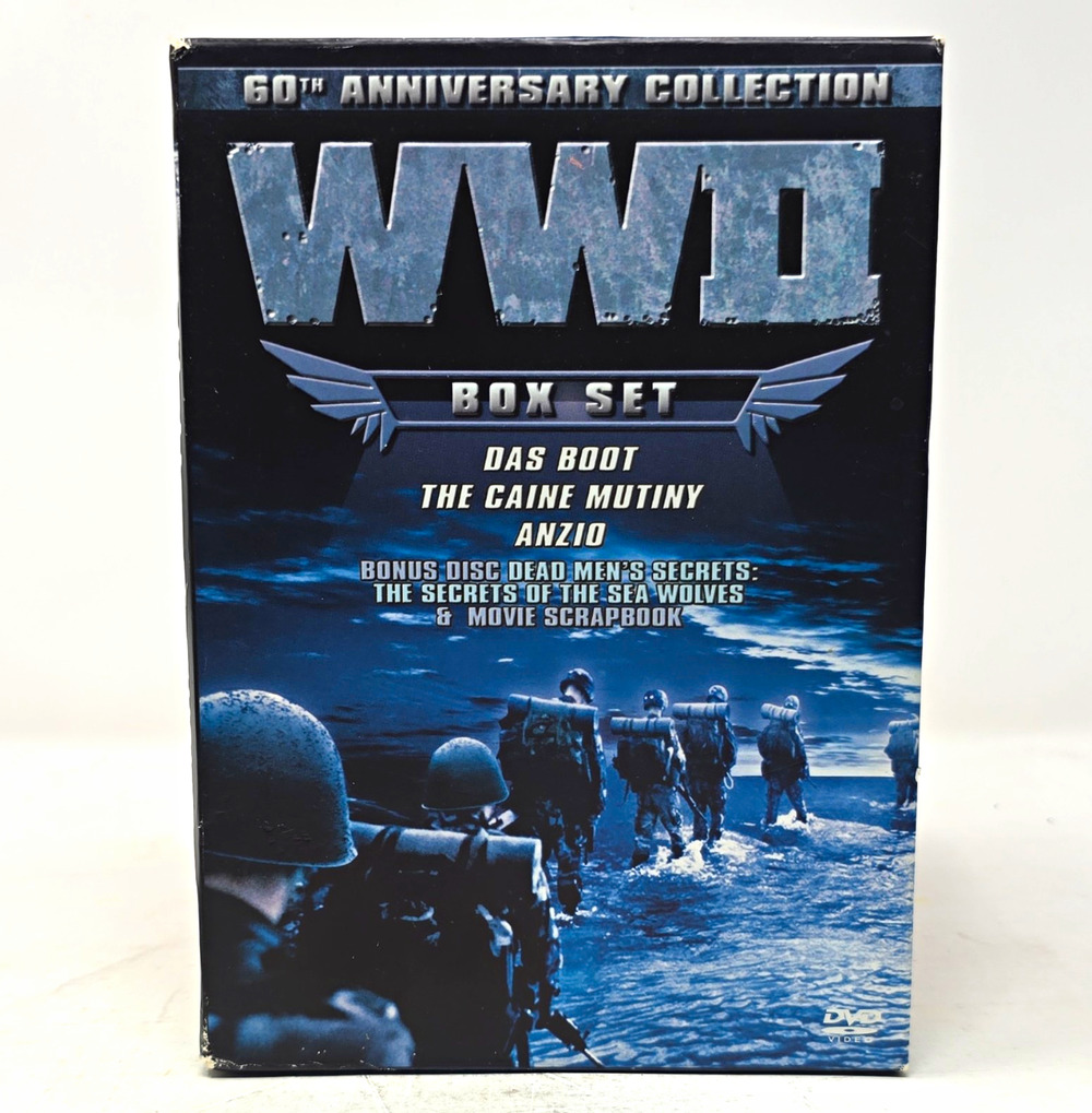 Columbia Pictures WWII 60th Anniversary Collection DVD Box Set NR 2002 Scrapbook